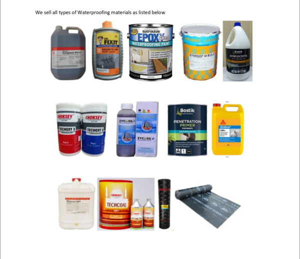 Waterproofing Products